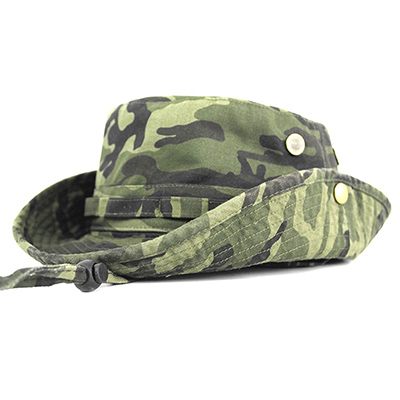 Packable Camo Fishing Hat