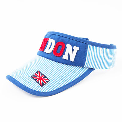 Custom Applique Logo Child Kids Visor